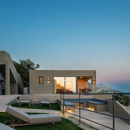 Epsilon Villa, Private Swimming Pool Garden, Panoramic Sunset Villa *