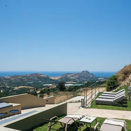 Epsilon Villa, Private Swimming Pool Garden, Panoramic Sunset Villa